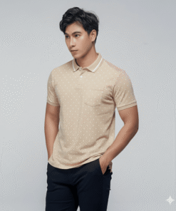 Áo Polo Cá Sấu Mè Trắng FM-PS07-Q32